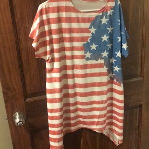 American flag shirt